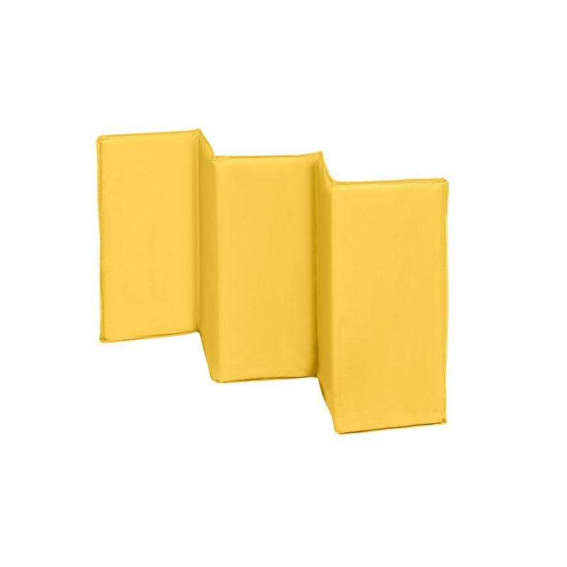 Lionelo Patut pliant Sven Plus Yellow Scandi cu doua nivele cu arcada jucarii masuta de infasat vibratii melodii conform cu standardele europeane de securitate EN716 si EN12221