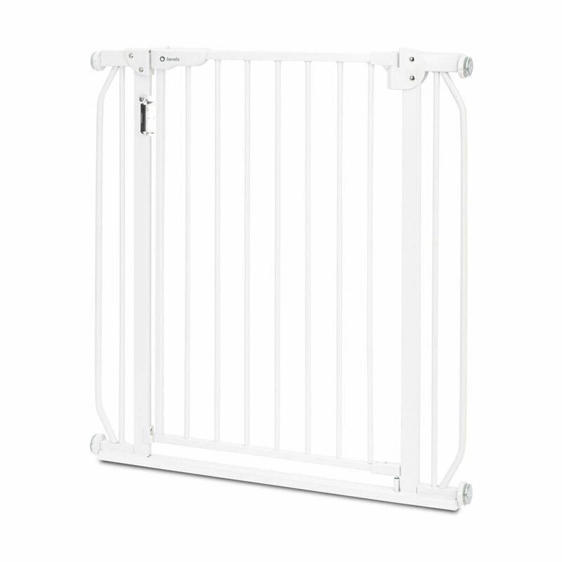 Lionelo Poarta de siguranta cu suruburi Truus Slim Led cu lumina led cu senzor 105 cm alb