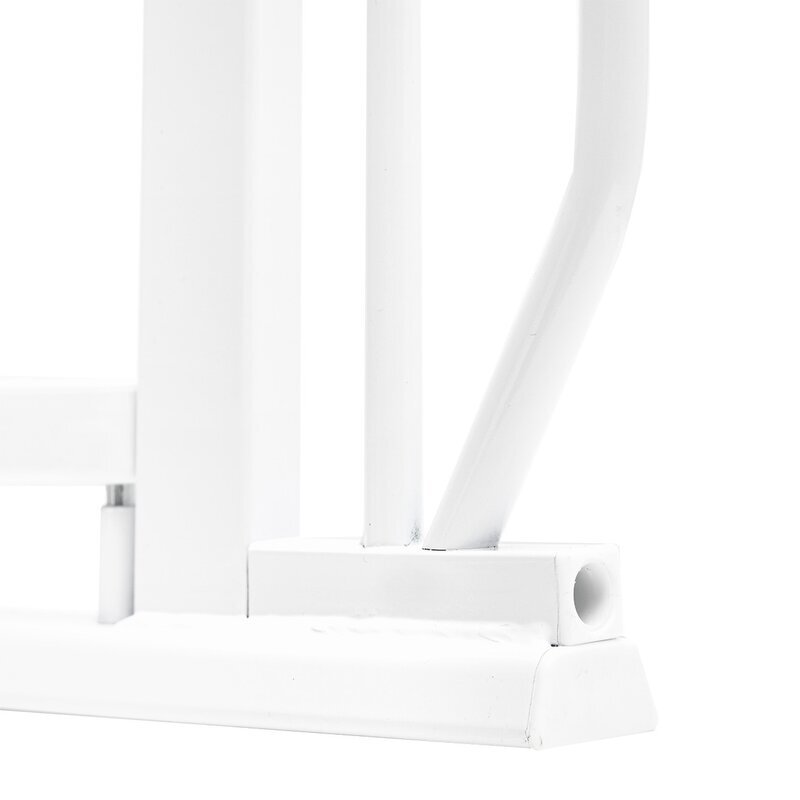 Lionelo Poarta de siguranta prin presiune Truus Slim 105 cm alb