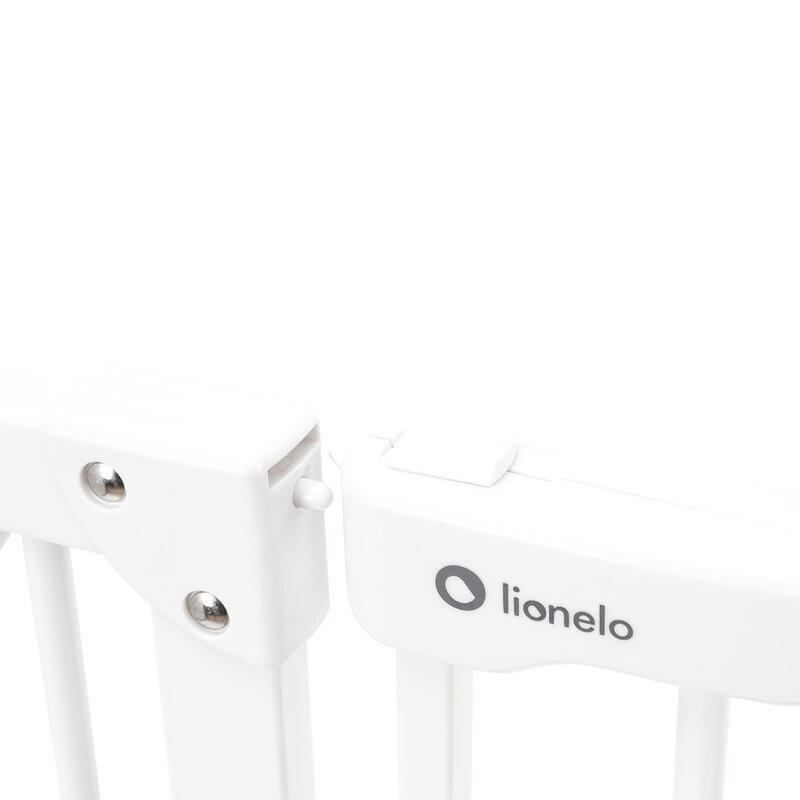 Lionelo Poarta de siguranta prin presiune Truus Slim 105 cm alb