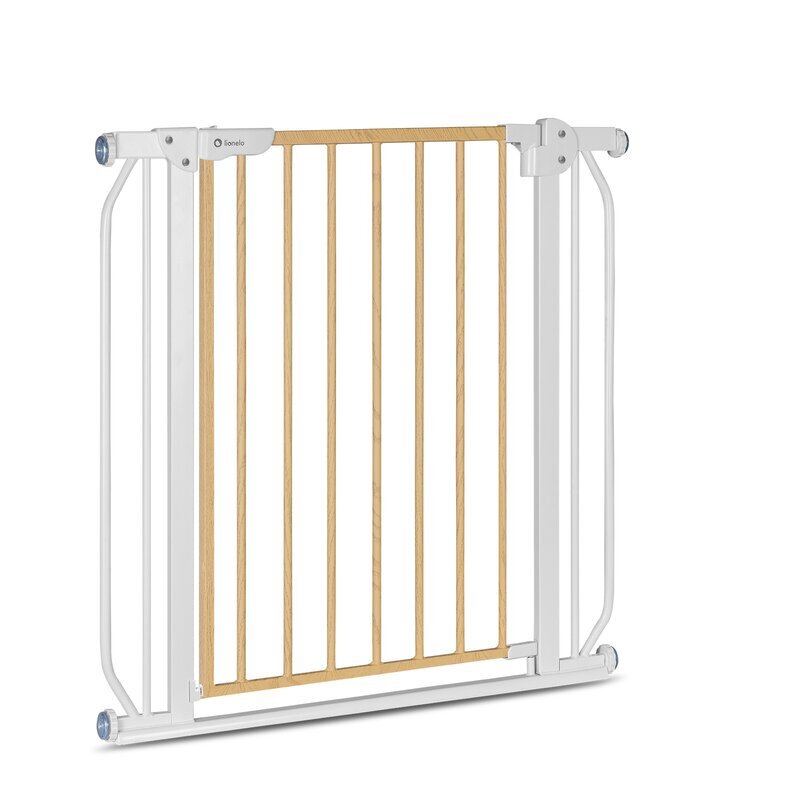 Lionelo Poarta de siguranta prin presiune Truus Slim 105 cm gri deschisnatur