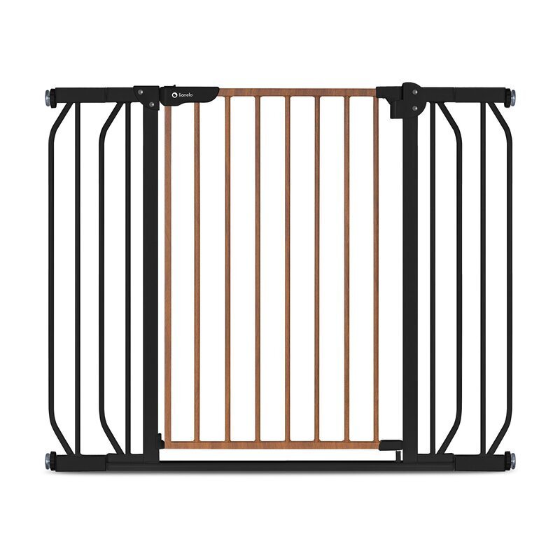 Lionelo Poarta de siguranta prin presiune Truus Slim 105 cm negrunatur