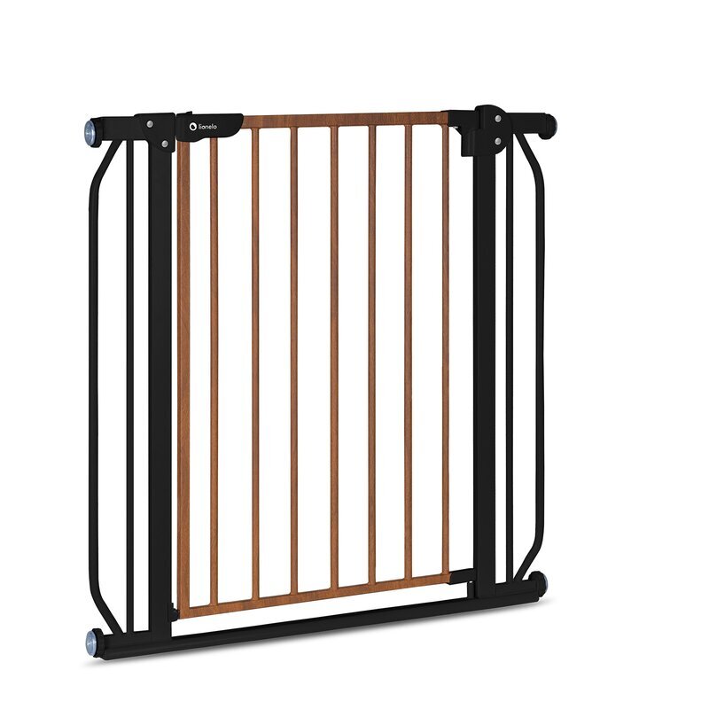 Lionelo Poarta de siguranta prin presiune Truus Slim 105 cm negrunatur