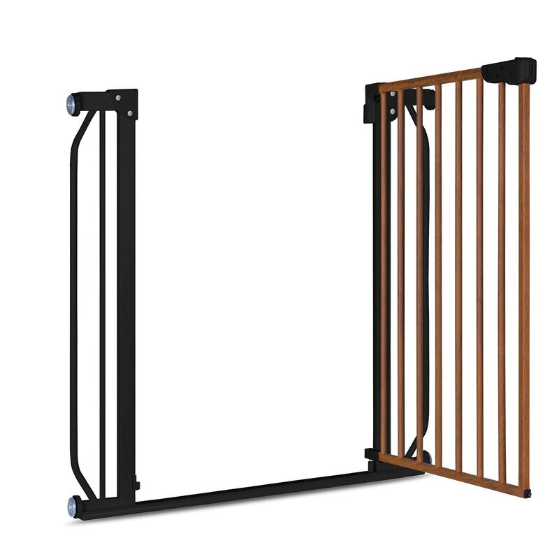 Lionelo Poarta de siguranta prin presiune Truus Slim 105 cm negrunatur
