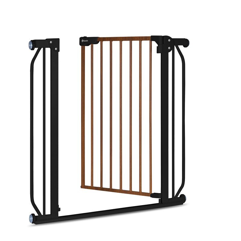 Lionelo Poarta de siguranta prin presiune Truus Slim 105 cm negrunatur