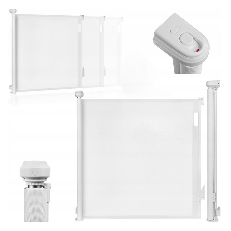 Lionelo Poarta de siguranta Thea 80x140 cm alb