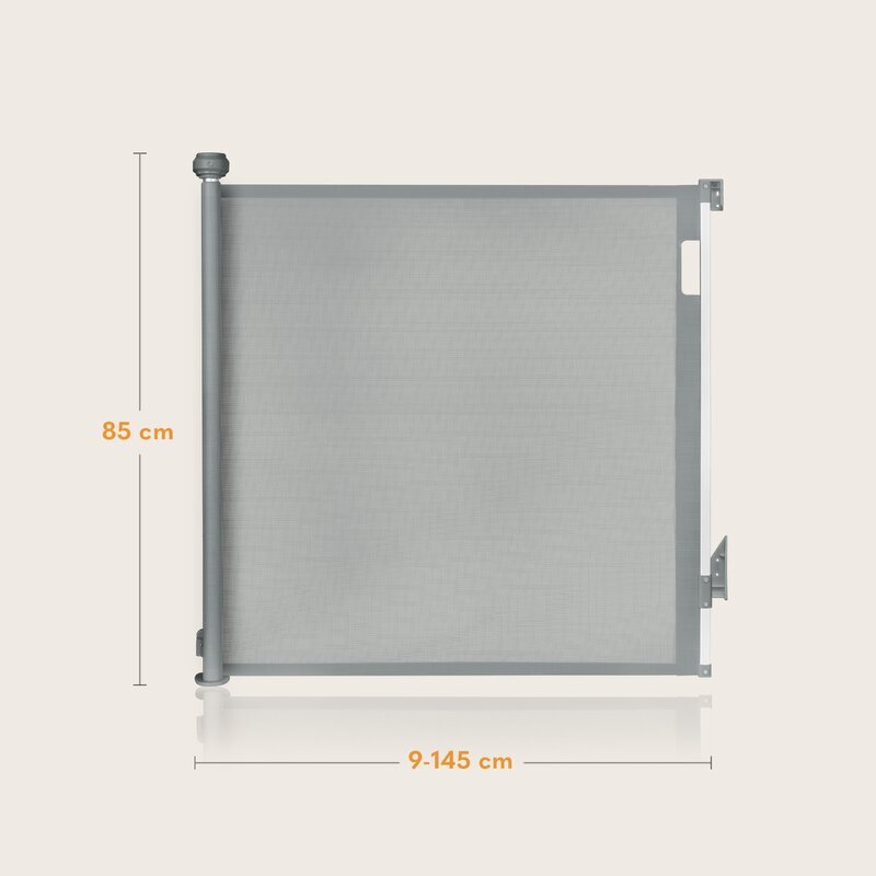 Lionelo Poarta de siguranta Thea 80x140 cm gri