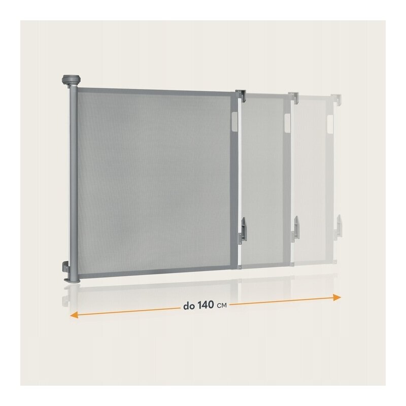 Lionelo Poarta de siguranta Thea 80x140 cm gri