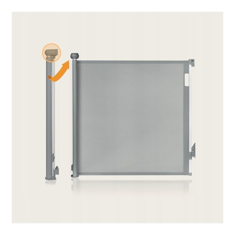 Lionelo Poarta de siguranta Thea 80x140 cm gri