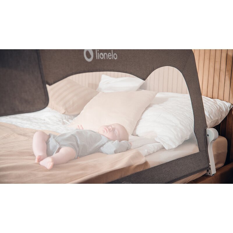 Lionelo Protectie laterala pat Hanna 150x66 cm Bej