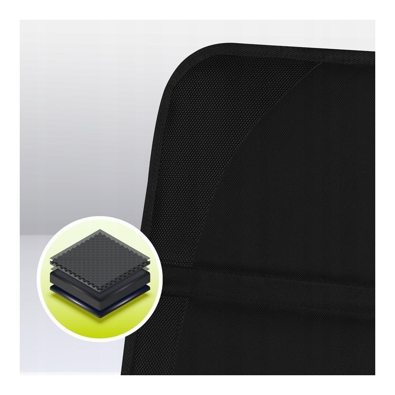 Lionelo Protectie pentru bancheta masinii Sikker 1215x475 cm Negru