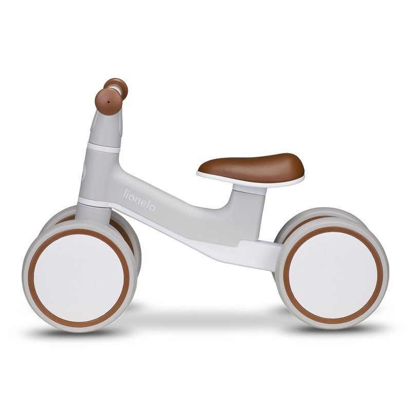 Lionelo Ride-On copii fara pedale Villy Bejde la 12-36 luniroti din spuma EVAsistem de blocare a directieiinaltimea scaunului de la sol 26 cm greutate maxima admisa 30 kg