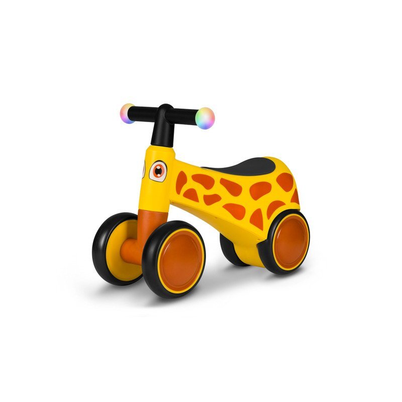 Lionelo Ride-On pentru copii fara pedale Sammy 12-36 luni galben roti din spuma Eva ghidon iluminat greutate maxima admisa 25 kg