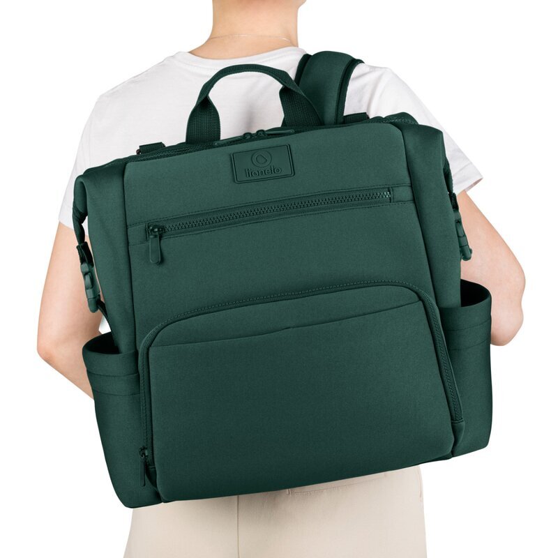 Lionelo Rucsac impermeabil Cube pentru mamici cu 12 compartimente Verde
