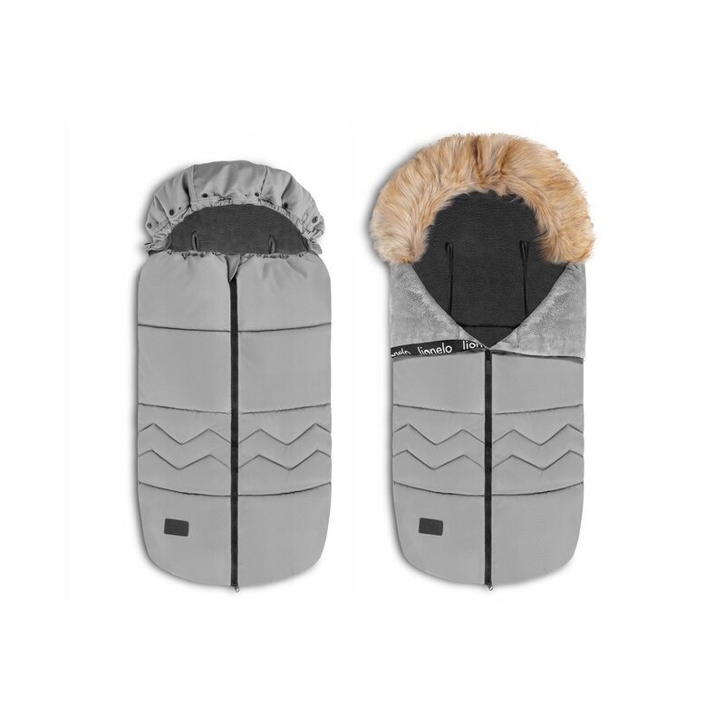 Lionelo Sac de iarna pentru carucior Frode 90x45 cm impermeabil universal gri