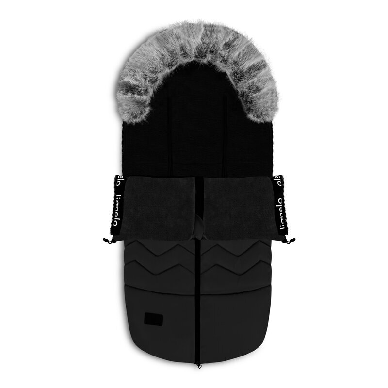 Lionelo Sac de iarna pentru carucior Frode 90x45 cm impermeabil universal negru