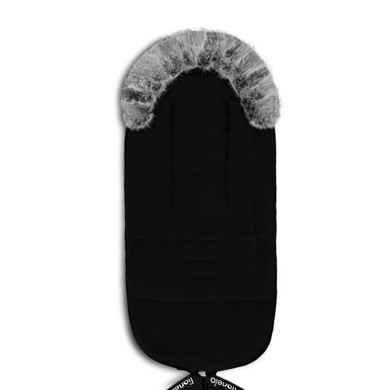 Lionelo Sac de iarna pentru carucior Frode 90x45 cm impermeabil universal negru