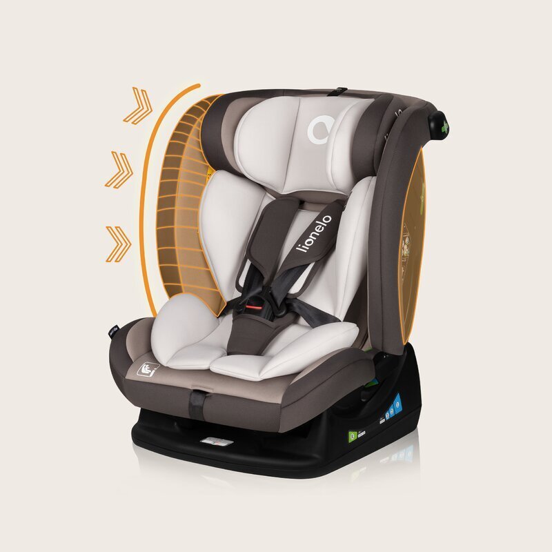 Lionelo Scaun auto Aart i-Size 0-36 Kg bej