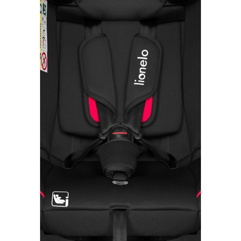 Lionelo Scaun auto Aart i-Size 0-36 Kg NegruRosu