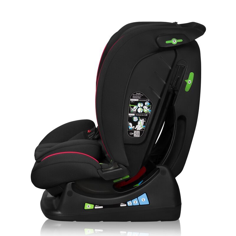 Lionelo Scaun auto Aart i-Size 0-36 Kg NegruRosu
