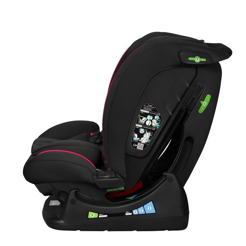Lionelo Scaun auto Aart i-Size 0-36 Kg NegruRosu