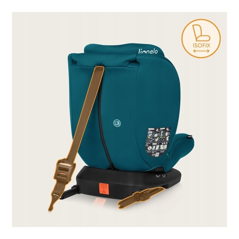 Lionelo Scaun auto Bastiaan i-Size 4 in 1 Protectie laterala Spatar inclinabil in 4 pozitii Tetiera reglabila in 7 pozitii Rotire 360 grade Top Tether 0-36 Kg 40-150 cm Isofix Conform ECE R12903 Albastru Indigo