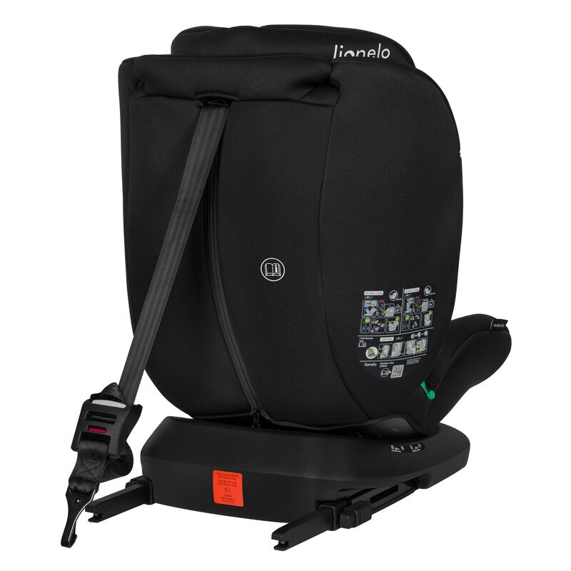 Lionelo Scaun auto Bastiaan i-Size 4 in 1 Protectie laterala Spatar inclinabil in 4 pozitii Tetiera reglabila in 7 pozitii Rotire 360 grade Top Tether 0-36 Kg 40-150 cm Isofix Conform ECE R12903 Roz deschis