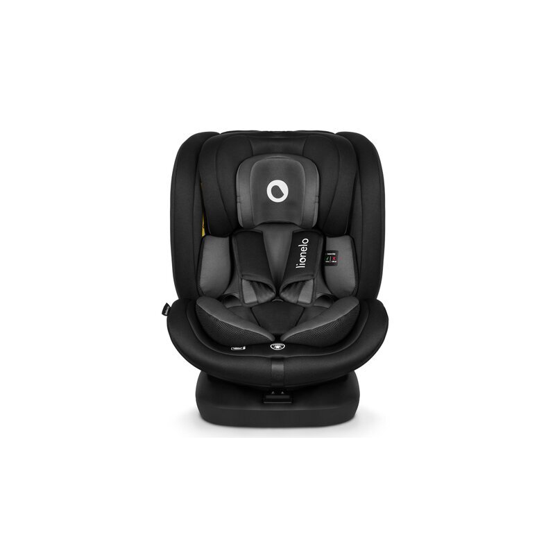 Lionelo Scaun auto Bastiaan i-Size 4in1 cu spatar inclinabil in 4 pozitii rotire 360 grade 0-36 kg Black Grey
