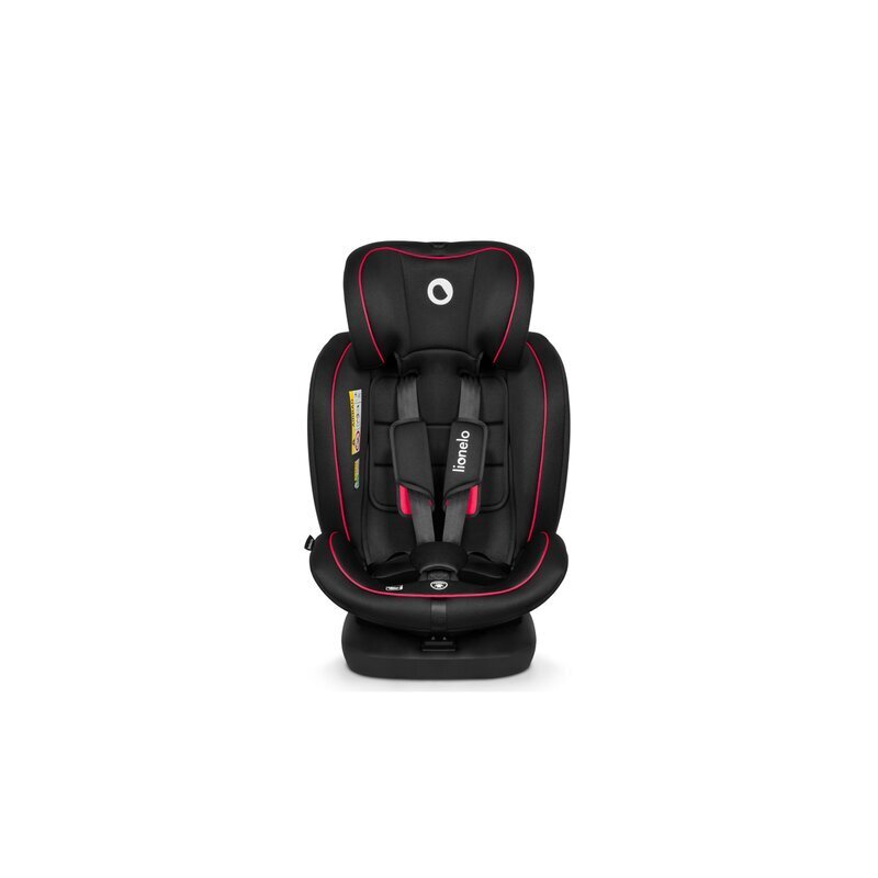 Lionelo Scaun auto Bastiaan i-Size 4in1 cu spatar inclinabil in 4 pozitii rotire 360 grade 0-36 kg Black Red