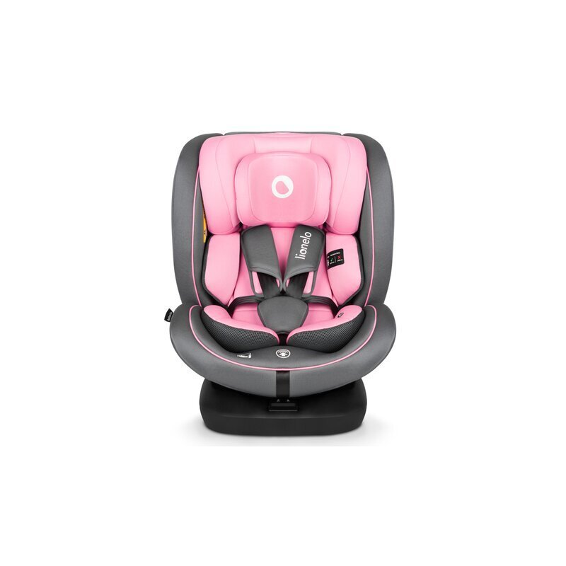 Lionelo Scaun auto Bastiaan i-Size 4in1 cu spatar inclinabil in 4 pozitii rotire 360 grade 0-36 Kg Pink Rose