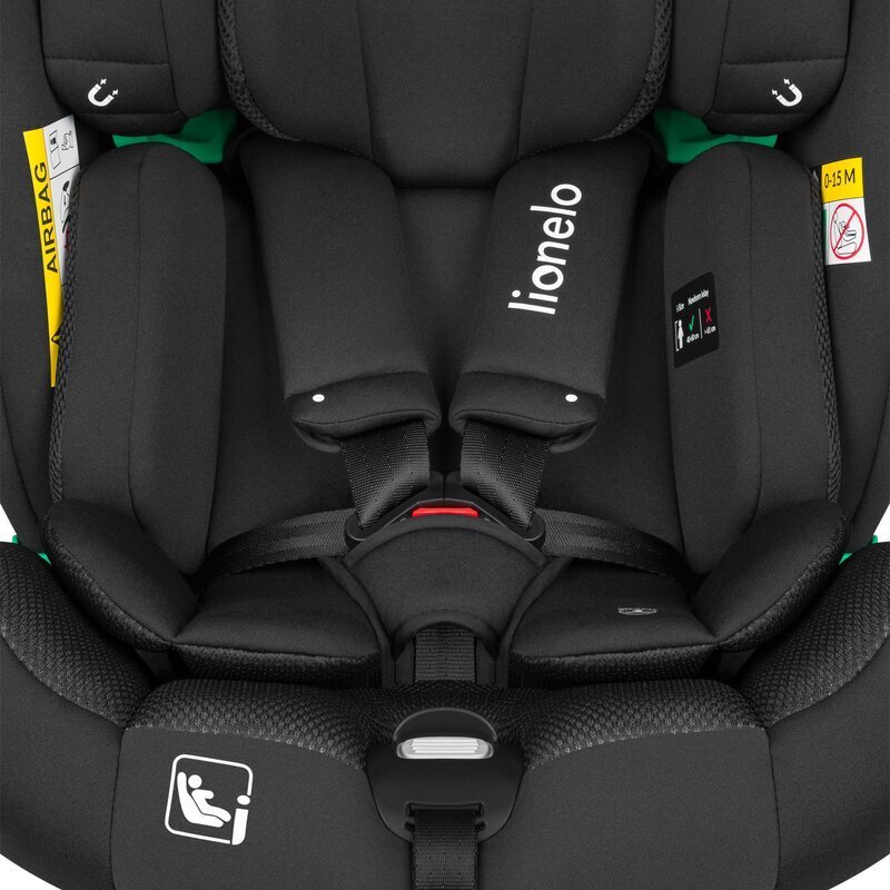 Lionelo Scaun auto Braam Air i-Size 0-36 kg 40-150 cm cu isofix gri