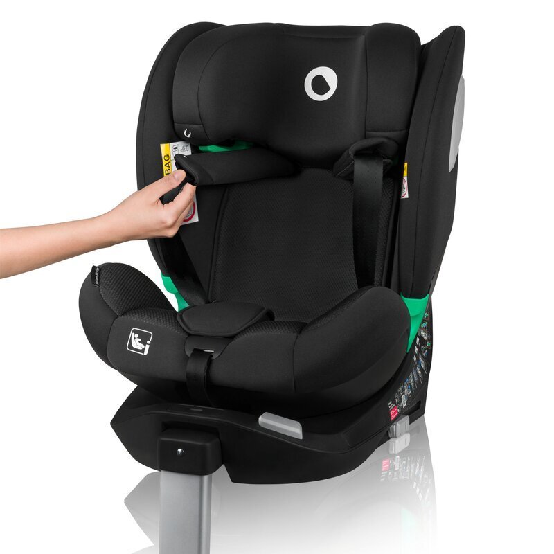Lionelo Scaun auto Braam Air i-Size 0-36 kg 40-150 cm cu isofix gri