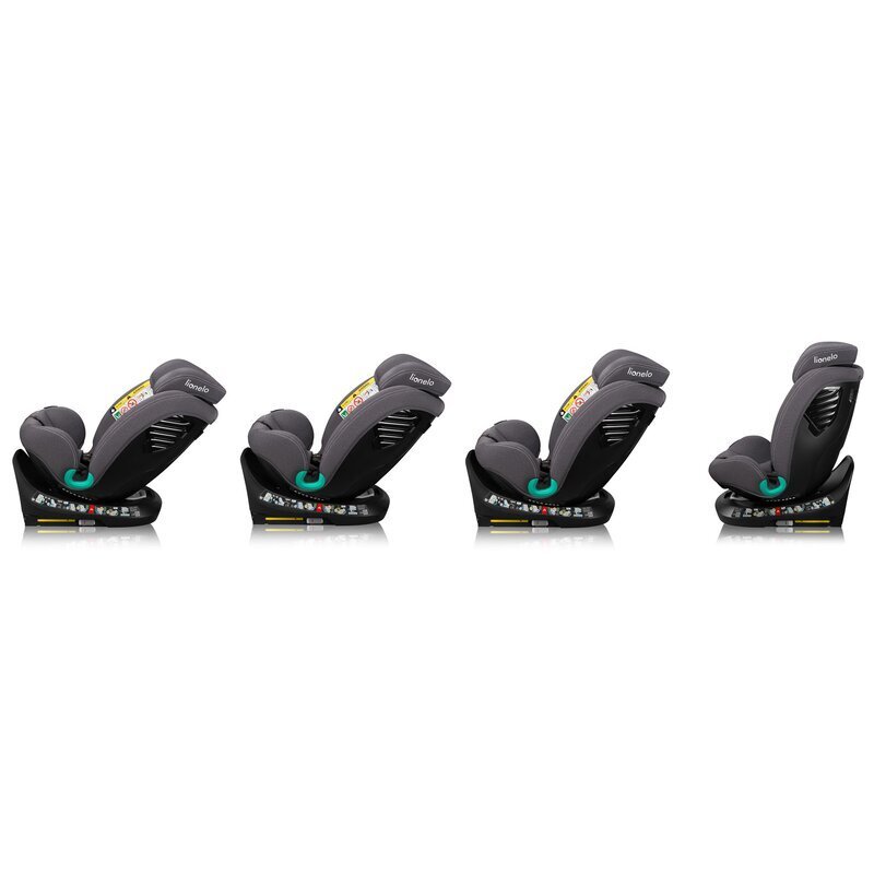 Lionelo Scaun auto cu isofix Bastiaan One i-Size 4 in 1 Gri