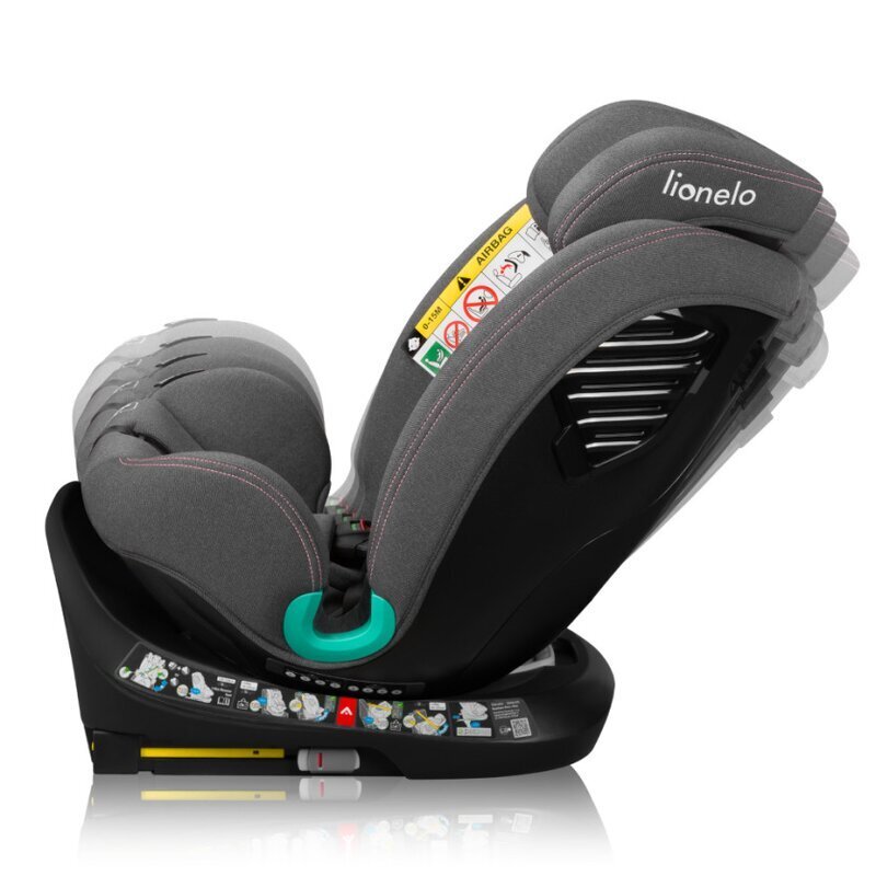 Lionelo Scaun auto cu isofix Bastiaan One i-Size 4 in 1 Roz