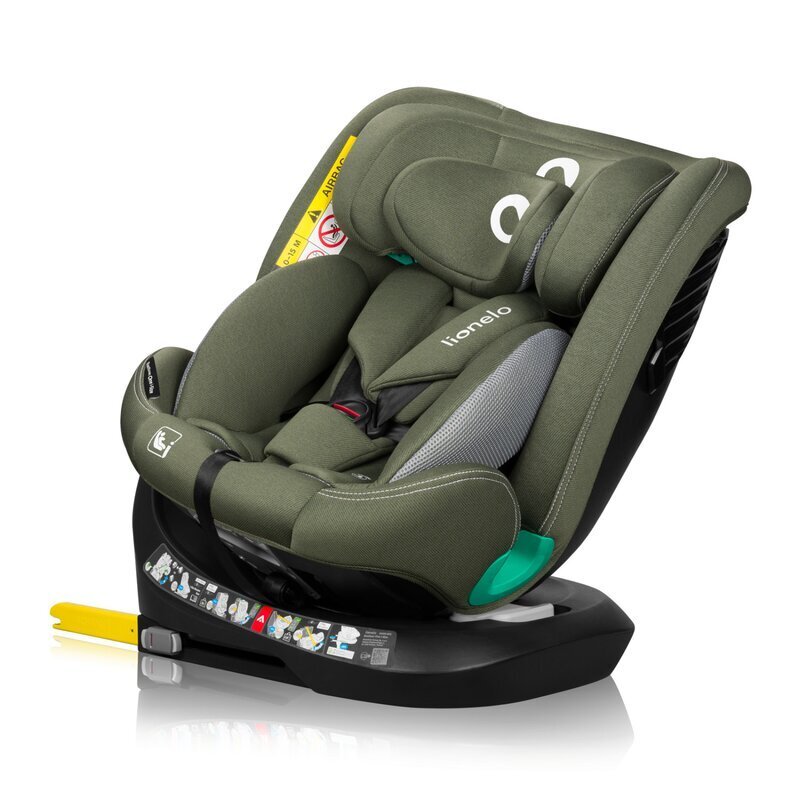 Lionelo Scaun auto cu isofix Bastiaan One i-Size 4 in 1 Verde