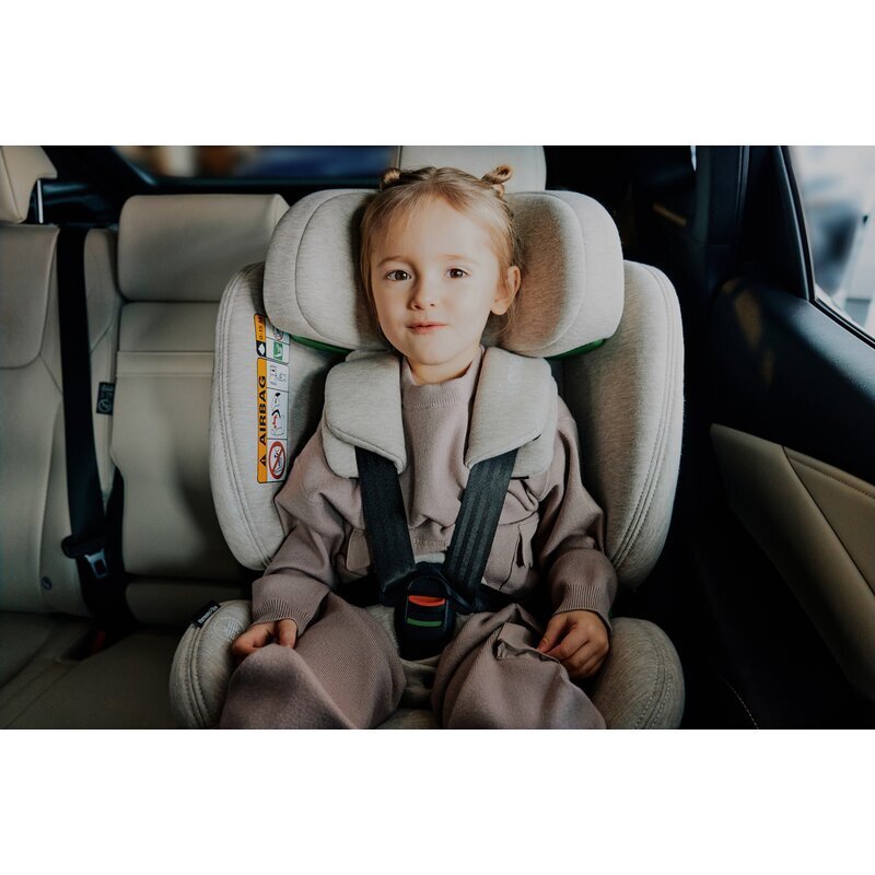 Lionelo Scaun auto Harmony i-Size rotire 360 grade 0-36 kg 40-150 cm cu isofix gri inchis