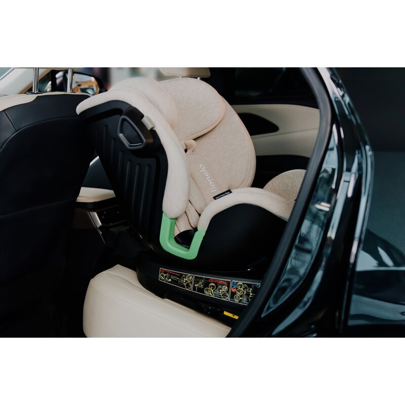 Lionelo Scaun auto Harmony i-Size rotire 360 grade 0-36 kg 40-150 cm cu isofix negru