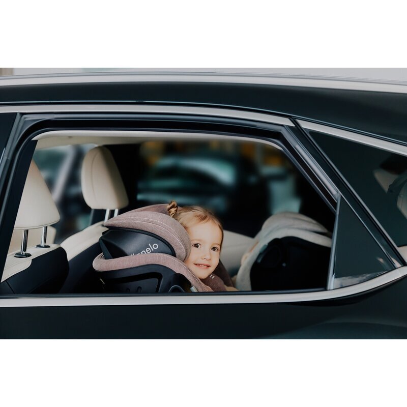 Lionelo Scaun auto Harmony i-Size rotire 360 grade 0-36 kg 40-150 cm cu isofix negru