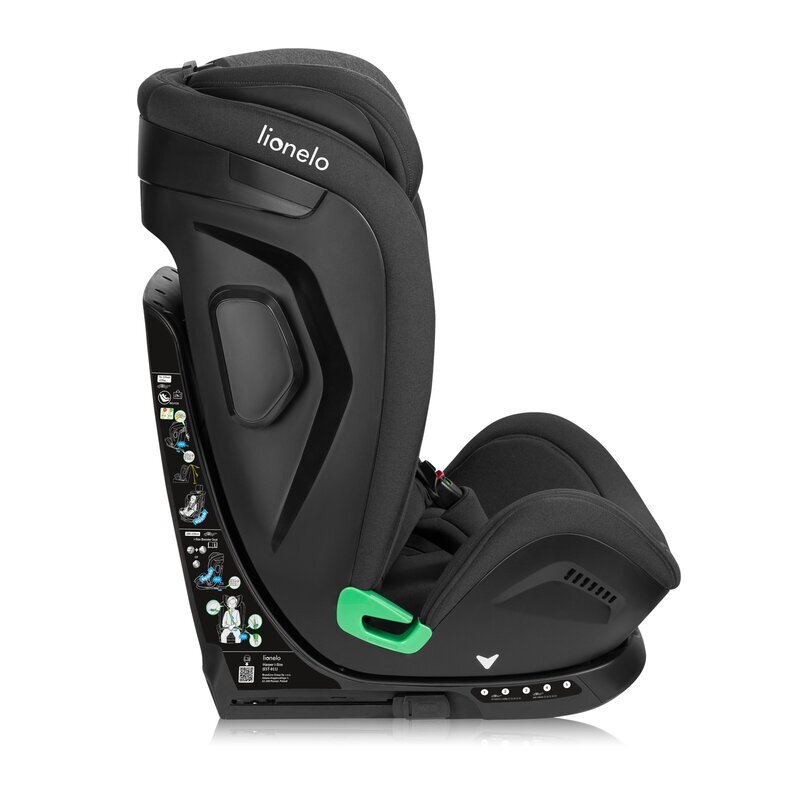 Lionelo Scaun auto Harper i-Size cu isofix 76-150 cm gri