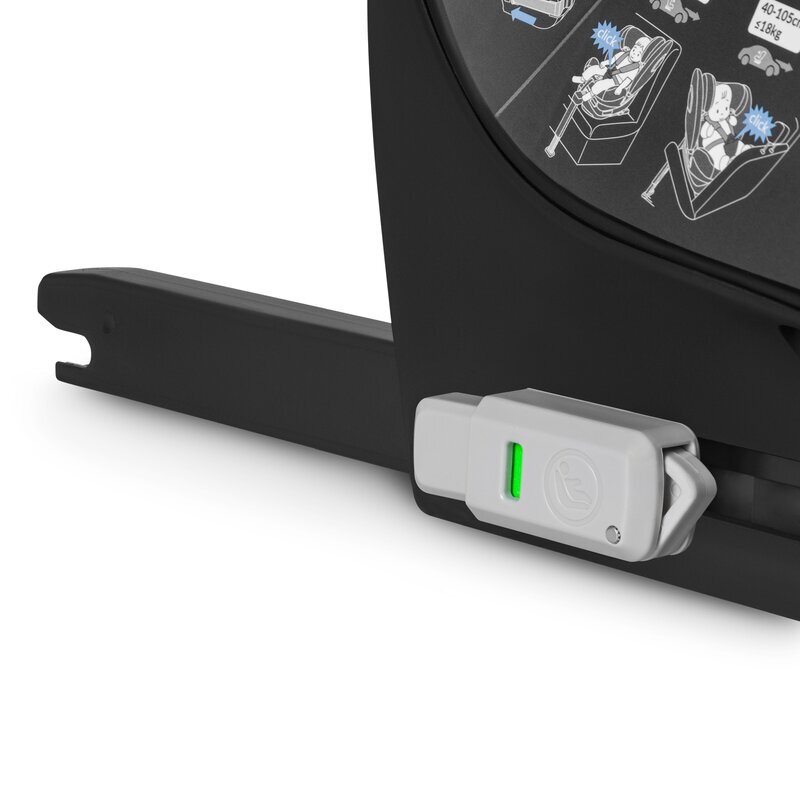 Lionelo Scaun auto i-Size Braam 0-36 Kg 40-150 cm cu isofix si picior de fixare gri