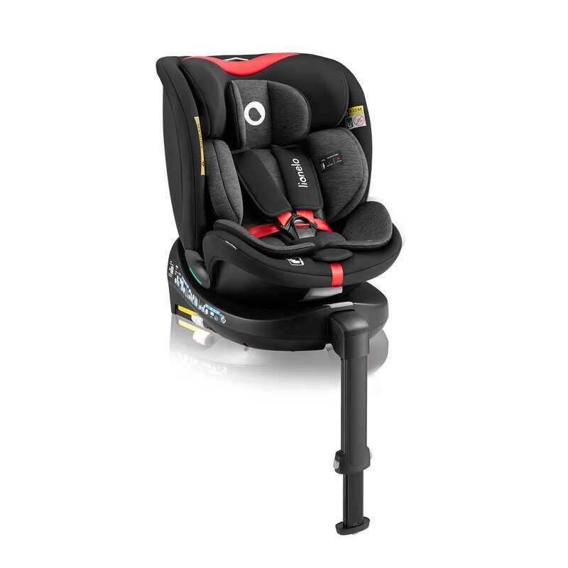 Lionelo Scaun auto i-Size Navy 40-150 cm cu isofix negrurosu