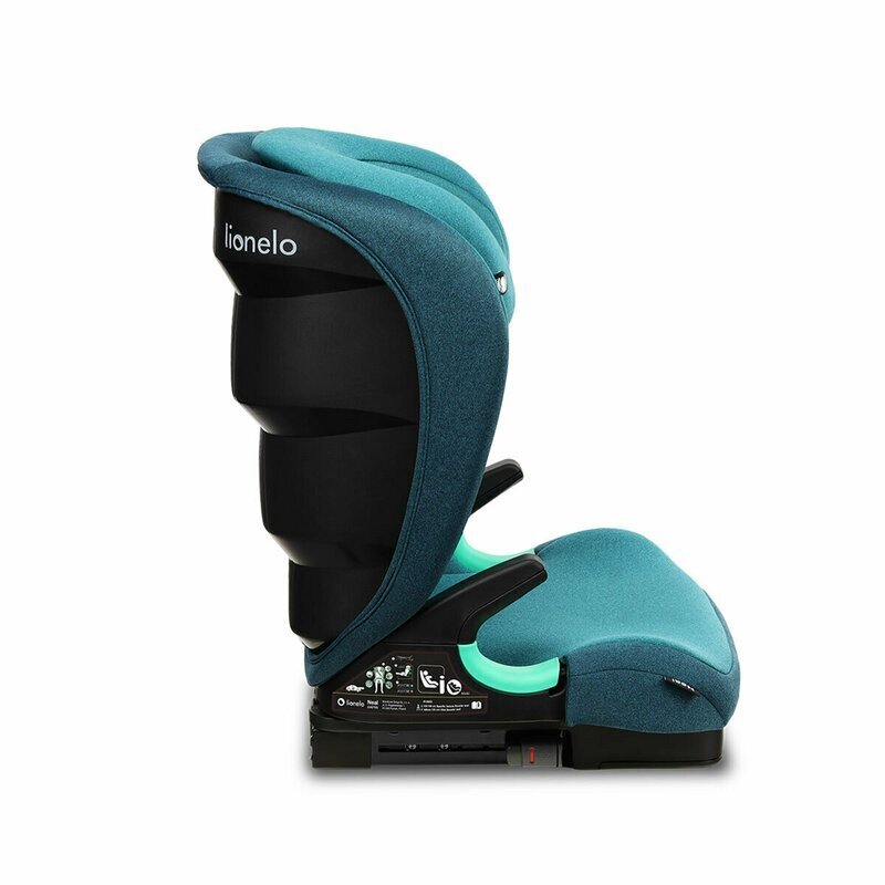 Lionelo Scaun auto i-Size Neal cu isofix 15-36 kg Green Turquoise