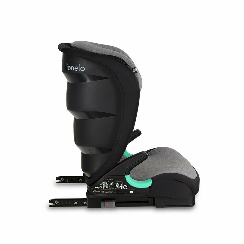 Lionelo Scaun auto i-Size Neal cu isofix 15-36 kg Grey Srone