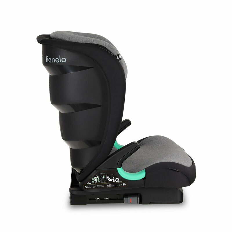 Lionelo Scaun auto i-Size Neal cu isofix 15-36 kg Grey Srone