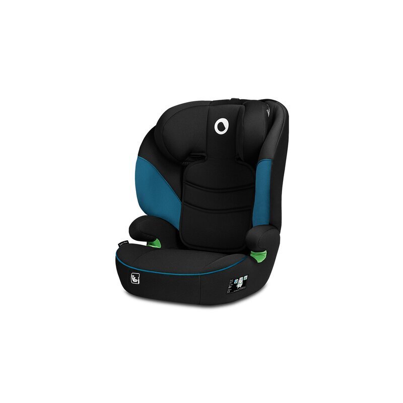 Lionelo Scaun auto Lars i-Size cu tetiera reglabila in 10 pozitii 15-36 Kg NegruAlbastru