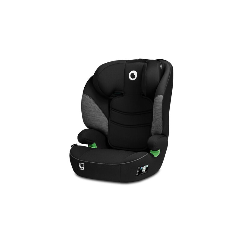 Lionelo Scaun auto Lars i-Size cu tetiera reglabila in 10 pozitii 15-36 Kg NegruGri