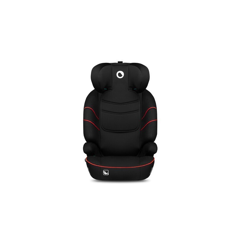 Lionelo Scaun auto Lars i-Size cu tetiera reglabila in 10 pozitii 15-36 Kg NegruRosu