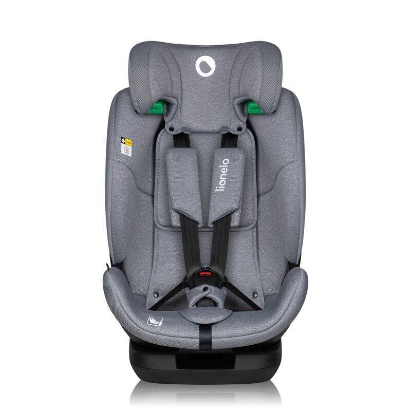 Lionelo Scaun auto Lavender I-size Isofix cu centura TopTether Gri