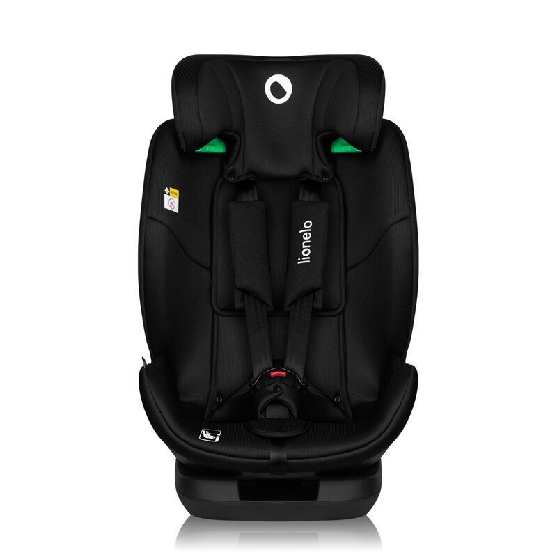Lionelo Scaun auto Lavender I-size Isofix cu centura TopTether negru