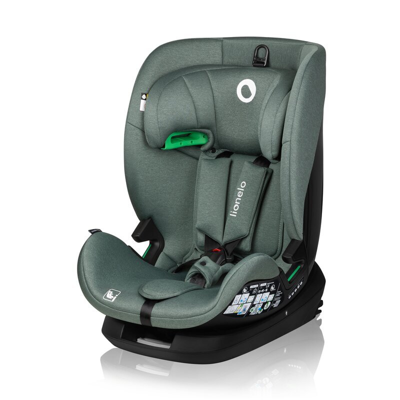 Lionelo Scaun auto Lavender I-size Isofix cu centura TopTether verde